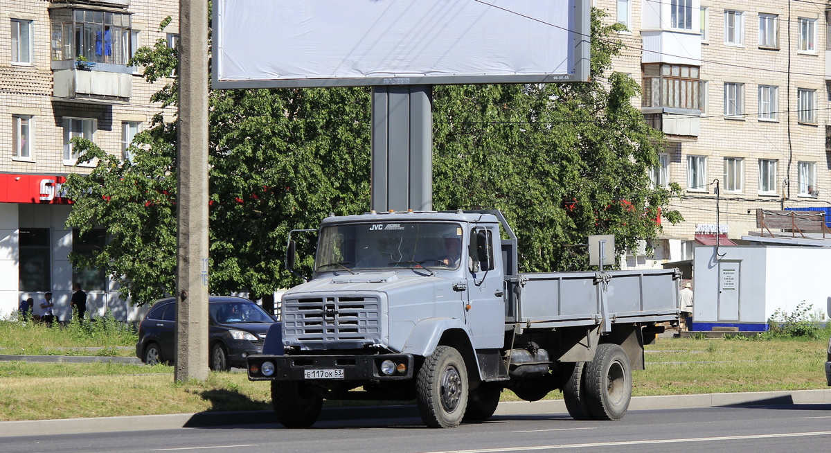 Новгородская область, № Е 117 ОК 53 — ЗИЛ-433100