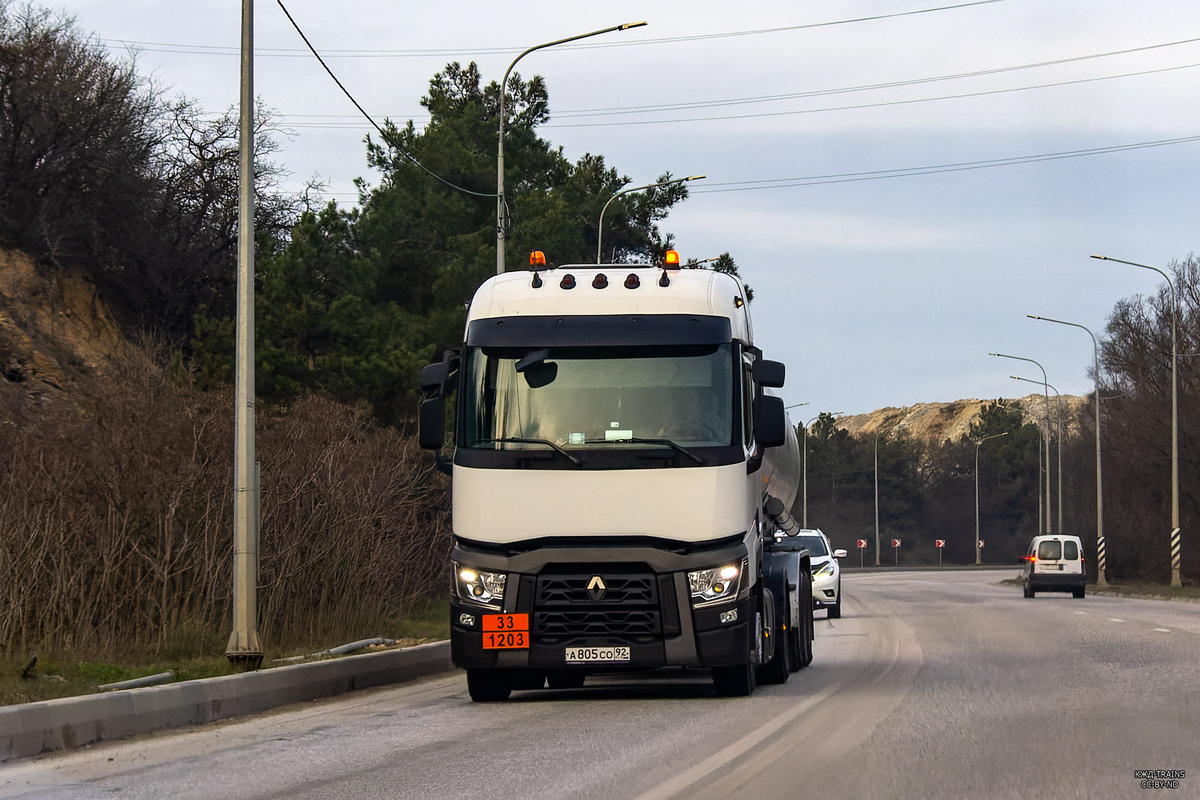 Севастополь, № А 805 СО 92 — Renault T-Series ('2013)