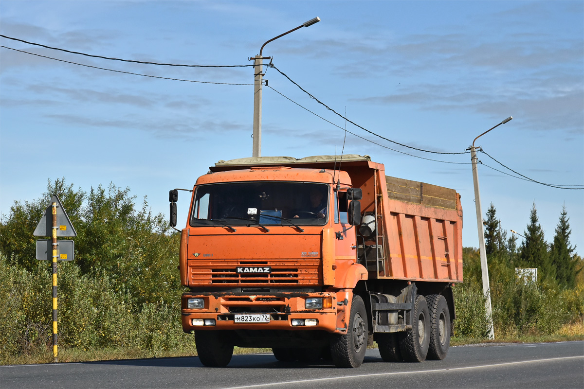 Тюменская область, № М 823 КО 72 — КамАЗ-6520-61