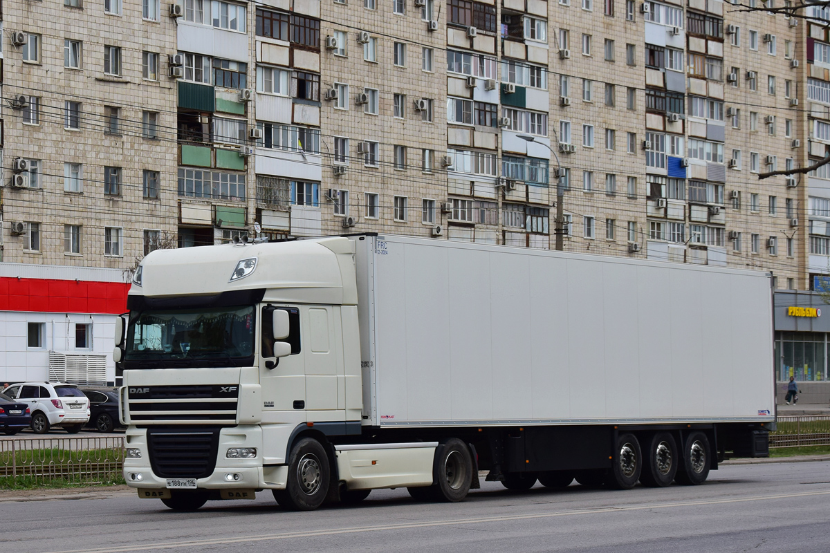 Свердловская область, № Е 188 УН 196 — DAF XF105 FT