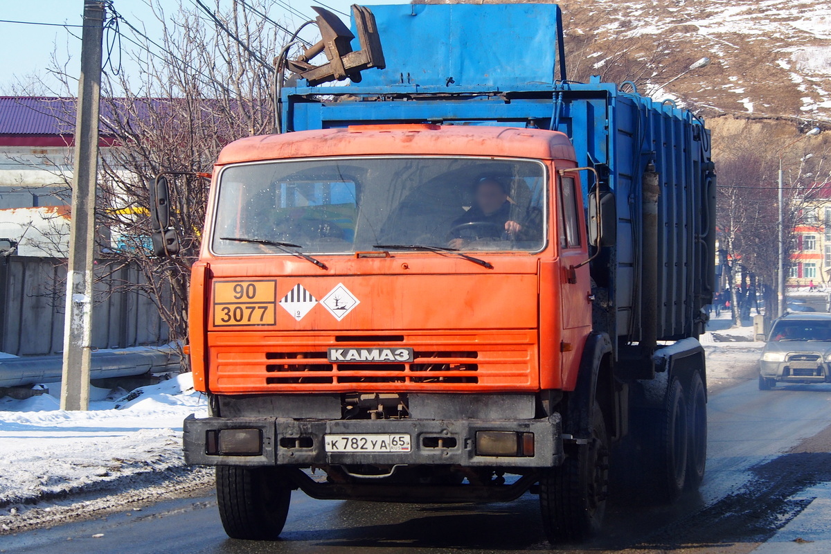 Сахалинская область, № К 782 УА 65 — КамАЗ-53215-15 [53215R]