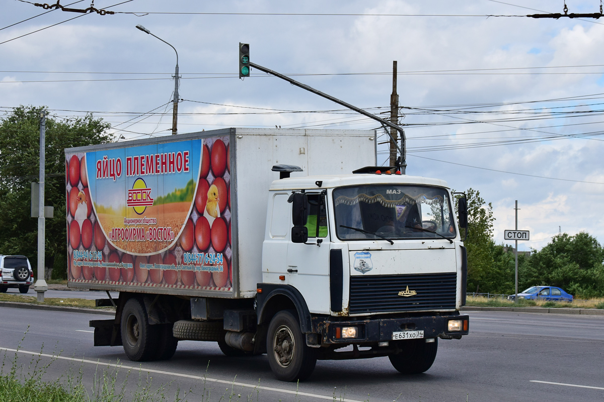 Волгоградская область, № Е 631 ХО 34 — МАЗ-53366