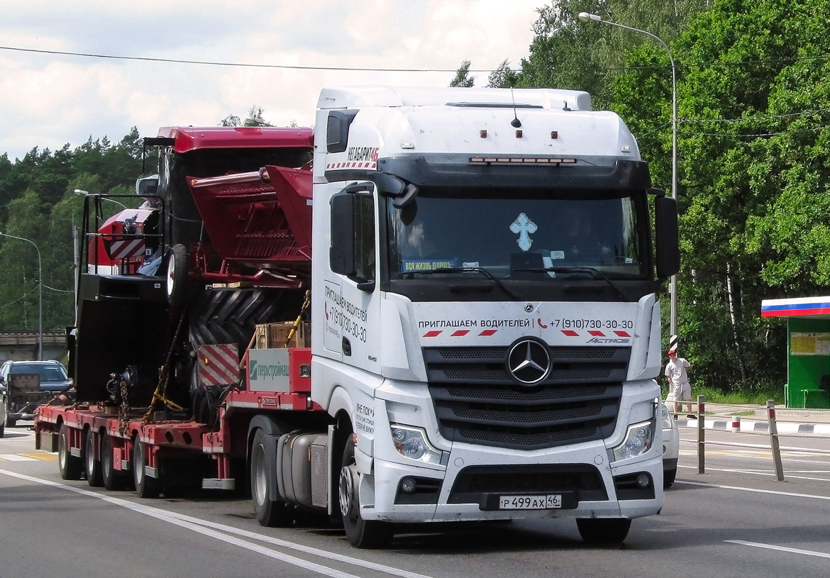 Курская область, № Р 499 АХ 46 — Mercedes-Benz Actros '18 1845 [Z9M]