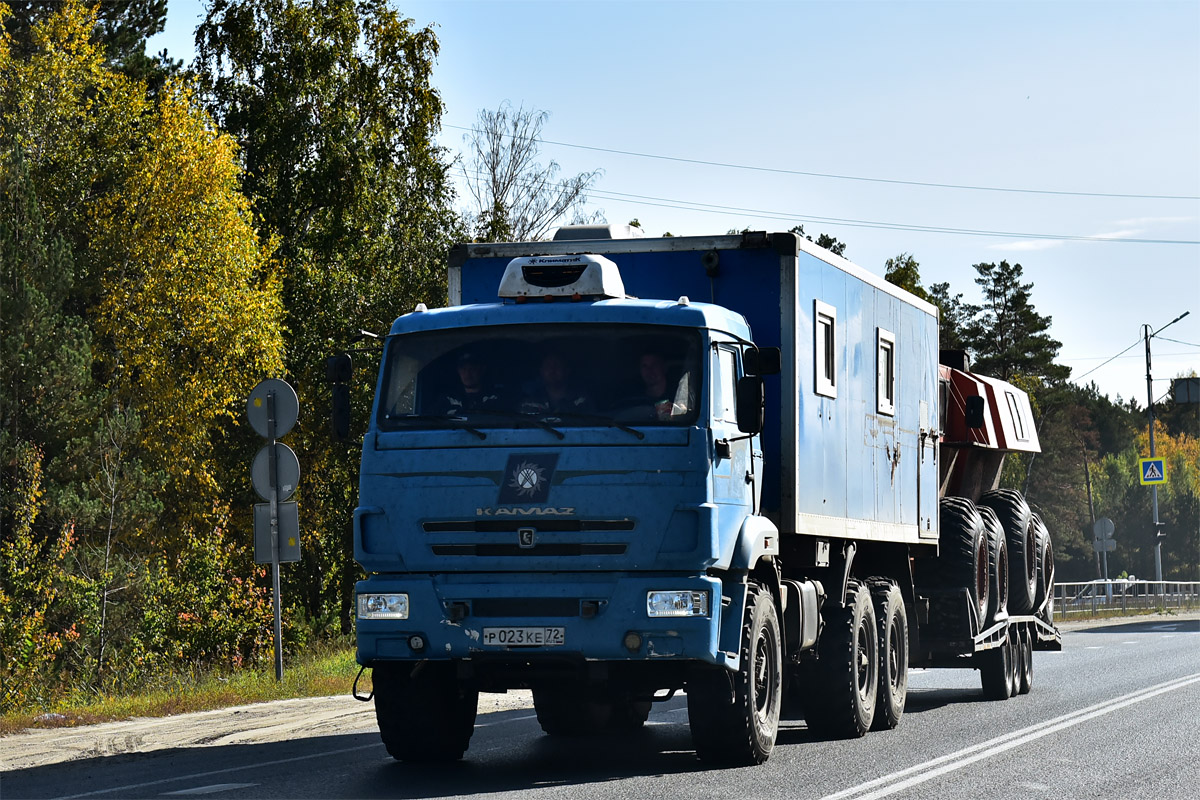 Тюменская область, № Р 023 КЕ 72 — КамАЗ-43118-46