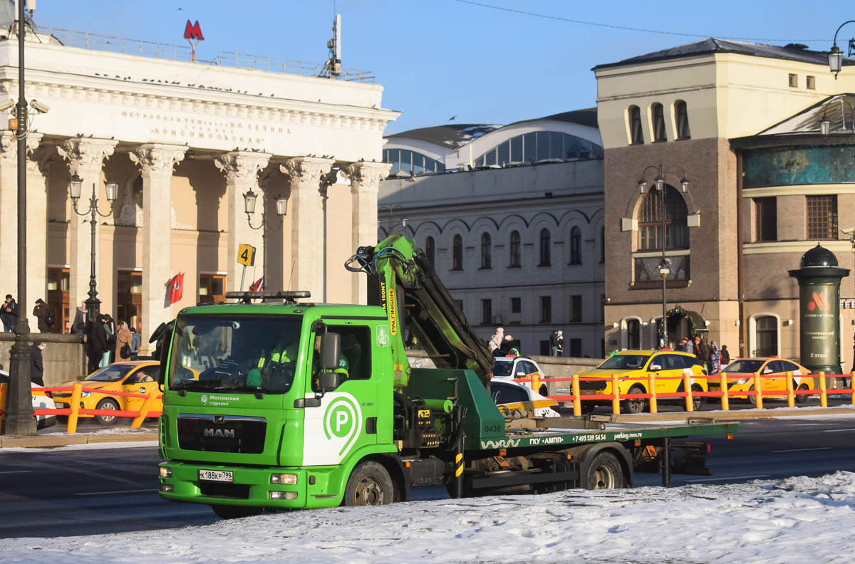 Москва, № 0436 — MAN TGL 12.180