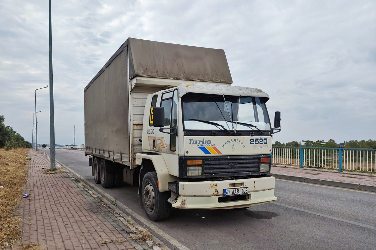 Турция, № 41 AAB 106 — Ford Cargo ('1981)