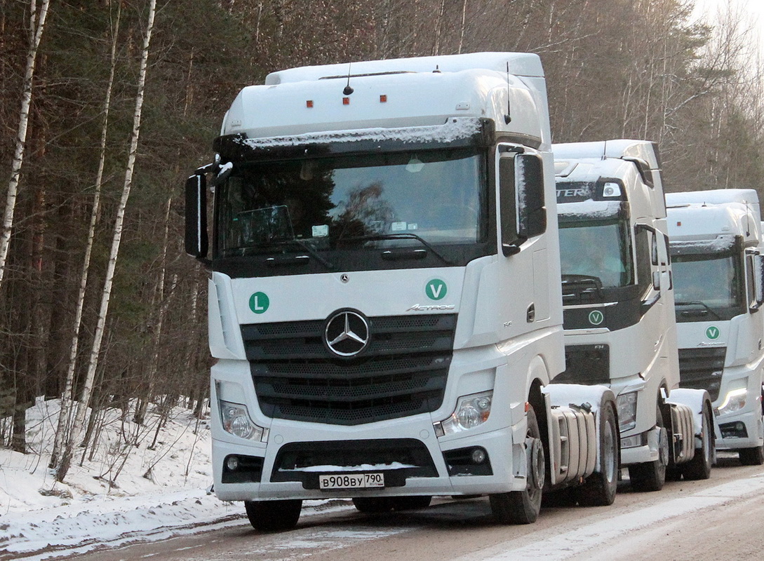 Московская область, № В 908 ВУ 790 — Mercedes-Benz Actros '18 1845 [Z9M]