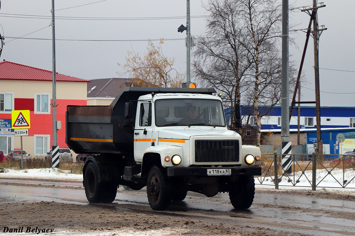 Ненецкий автономный округ, № А 118 КА 83 — ГАЗ-33086 «Земляк»