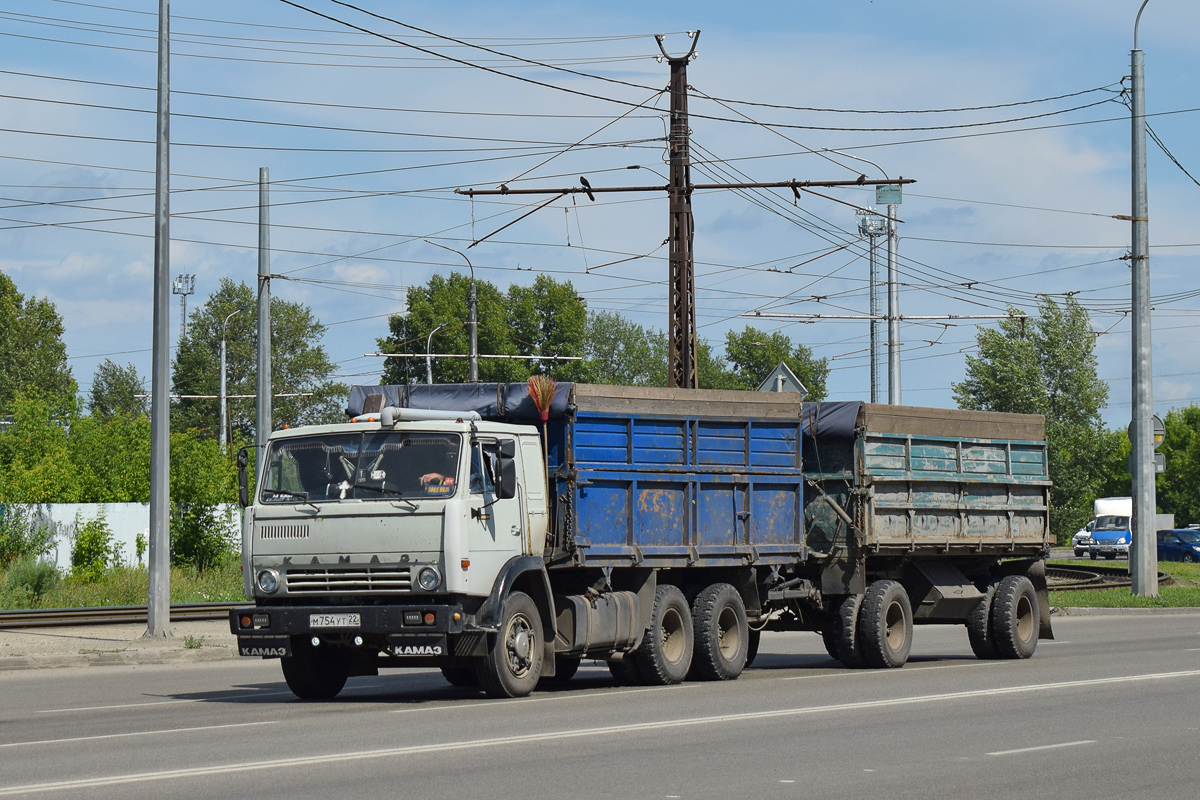 Алтайский край, № М 754 УТ 22 — КамАЗ-5320