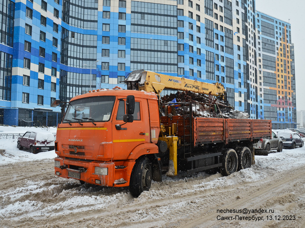 Санкт-Петербург, № О 295 СТ 198 — КамАЗ-65115 (общая модель)