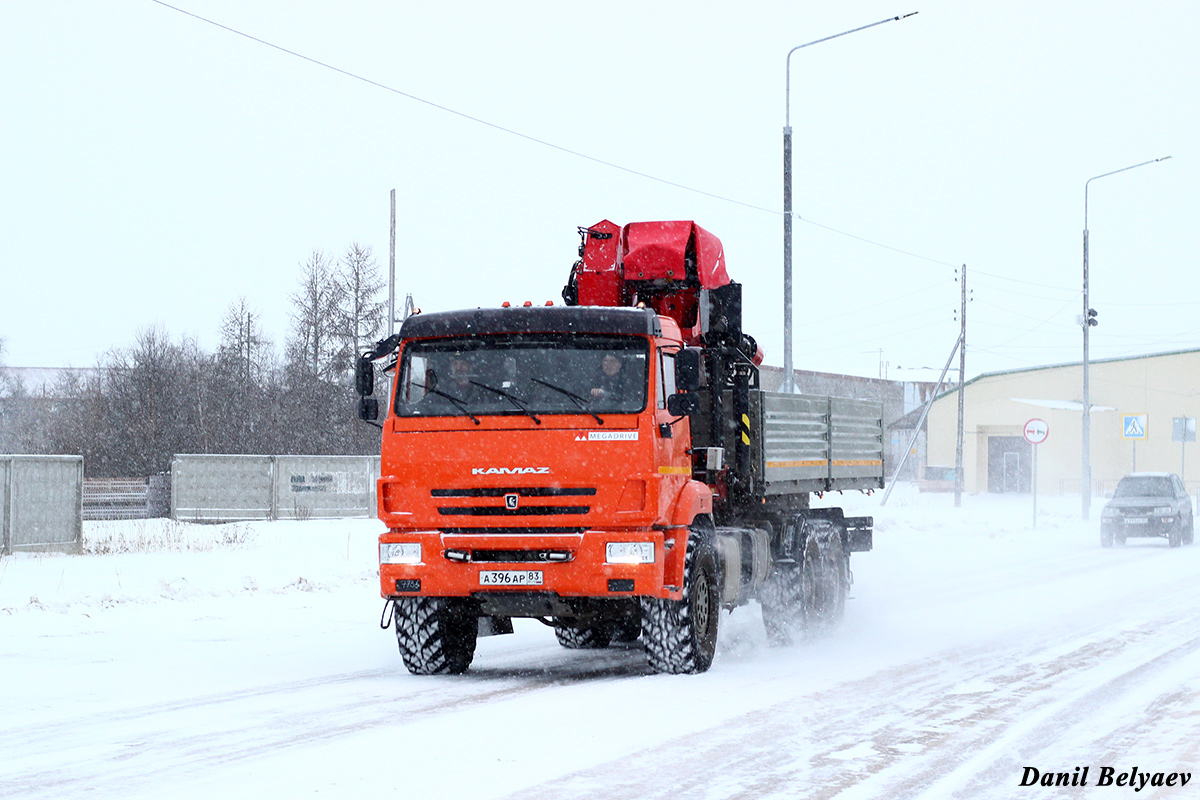 Ненецкий автономный округ, № А 396 АР 83 — КамАЗ-43118 (общая модель)