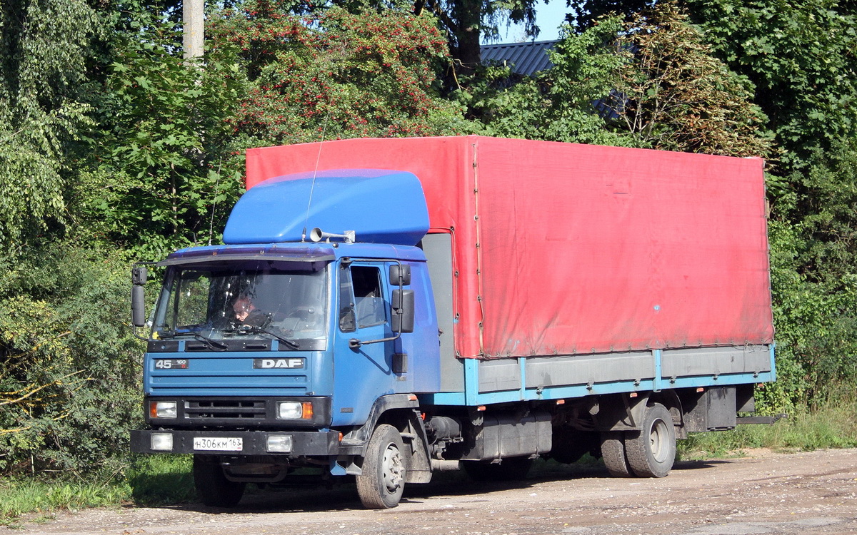 Псковская область, № Н 306 КМ 163 — DAF 45 FA