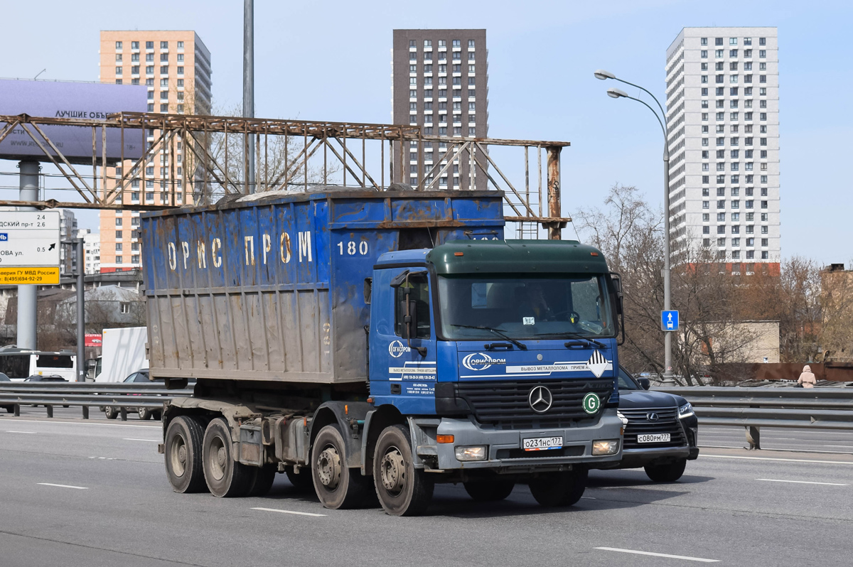 Москва, № О 231 НС 177 — Mercedes-Benz Actros ('1997) 4140