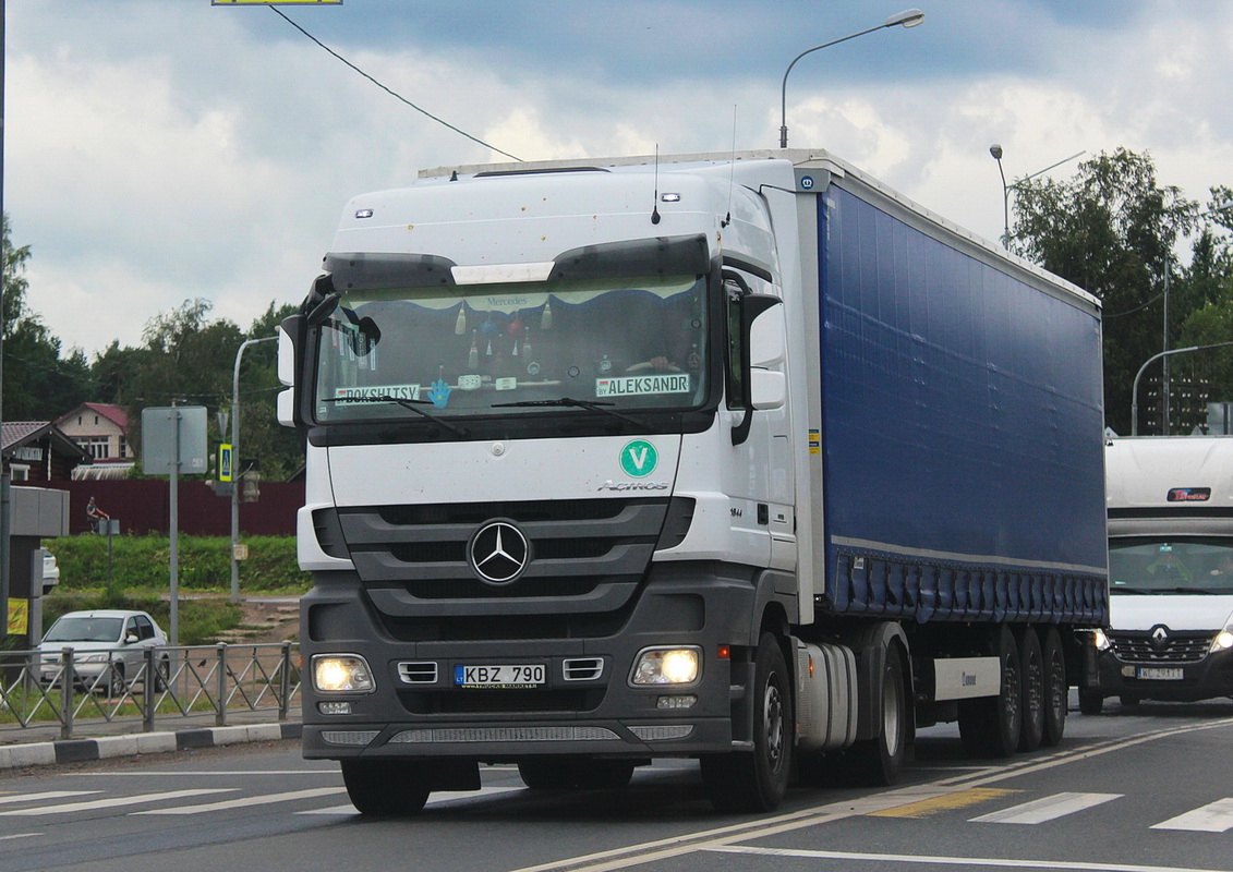 Литва, № KBZ 790 — Mercedes-Benz Actros ('2009) 1844