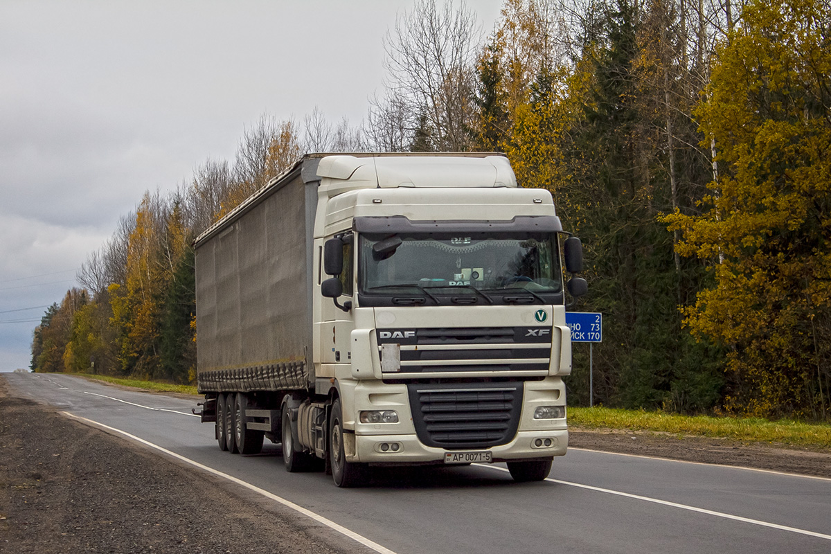 Минская область, № АР 0071-5 — DAF XF105 FT