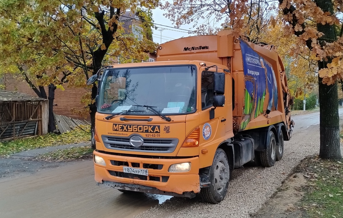 Псковская область, № Т 874 УР 178 — Hino Ranger