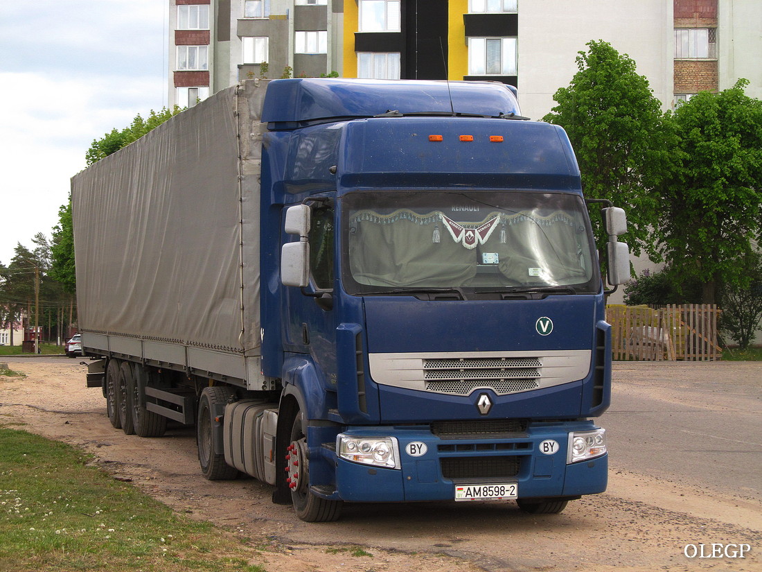 Витебская область, № АМ 8598-2 — Renault Premium ('2006)