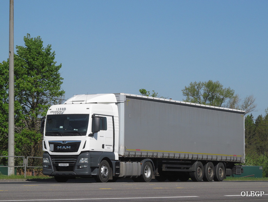 Брестская область, № АН 8939-1 — MAN TGX ('2016) 18.510