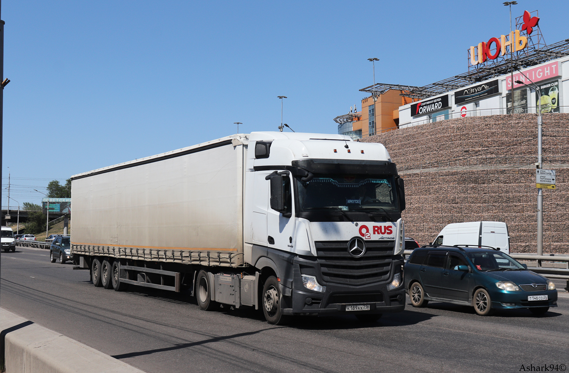 Татарстан, № К 189 АХ 716 — Mercedes-Benz Actros '18 1845 [Z9M]