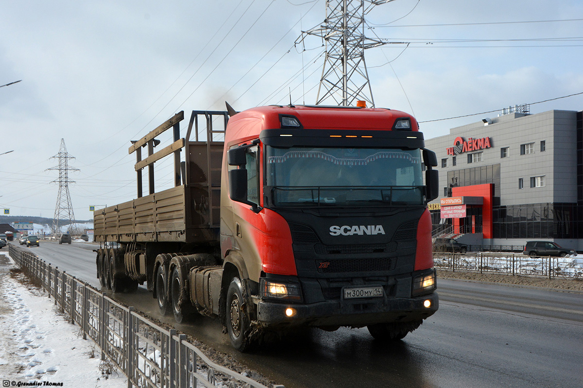 Саха (Якутия), № М 300 МУ 14 — Scania ('2016) G440