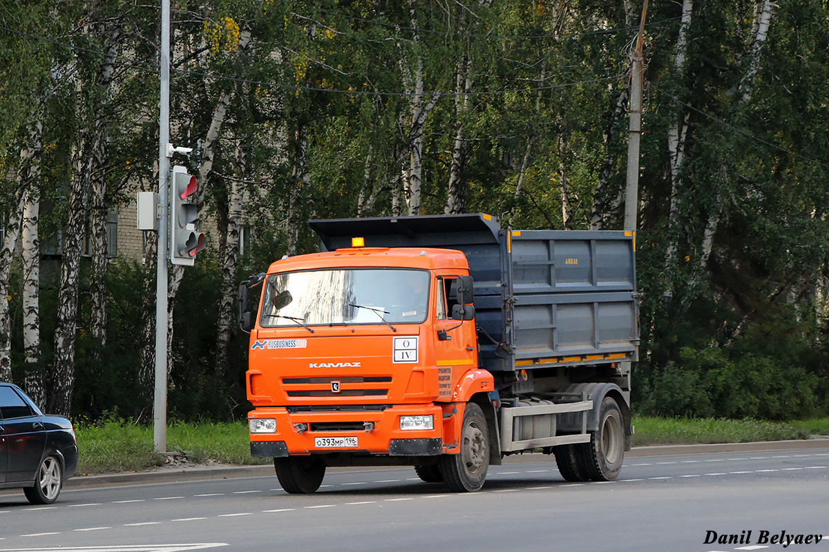 Свердловская область, № О 393 МР 196 — КамАЗ-43253-G5