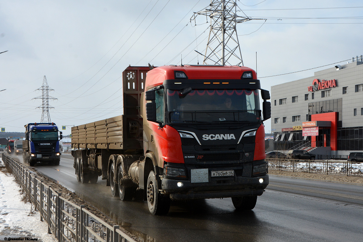 Саха (Якутия), № А 760 МР 14 — Scania ('2016) G500