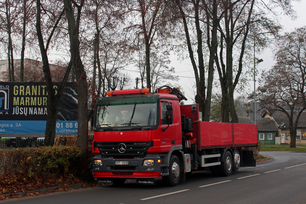 Латвия, № KP-2690 — Mercedes-Benz Actros ('2003) 2536