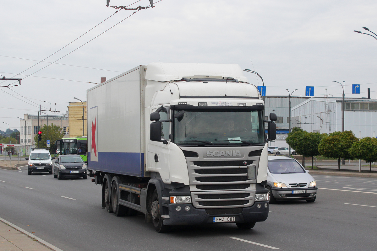 Литва, № LHZ 601 — Scania ('2013, общая модель)