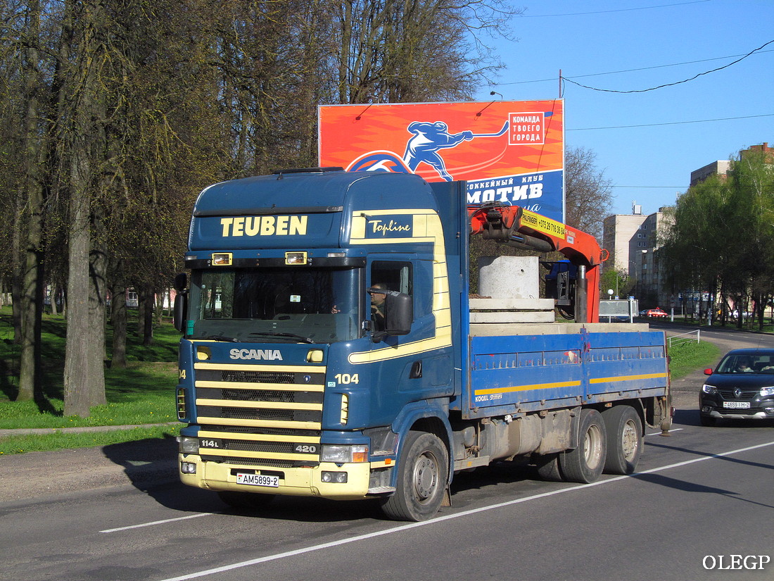 Витебская область, № АМ 5899-2 — Scania ('1996) R114L