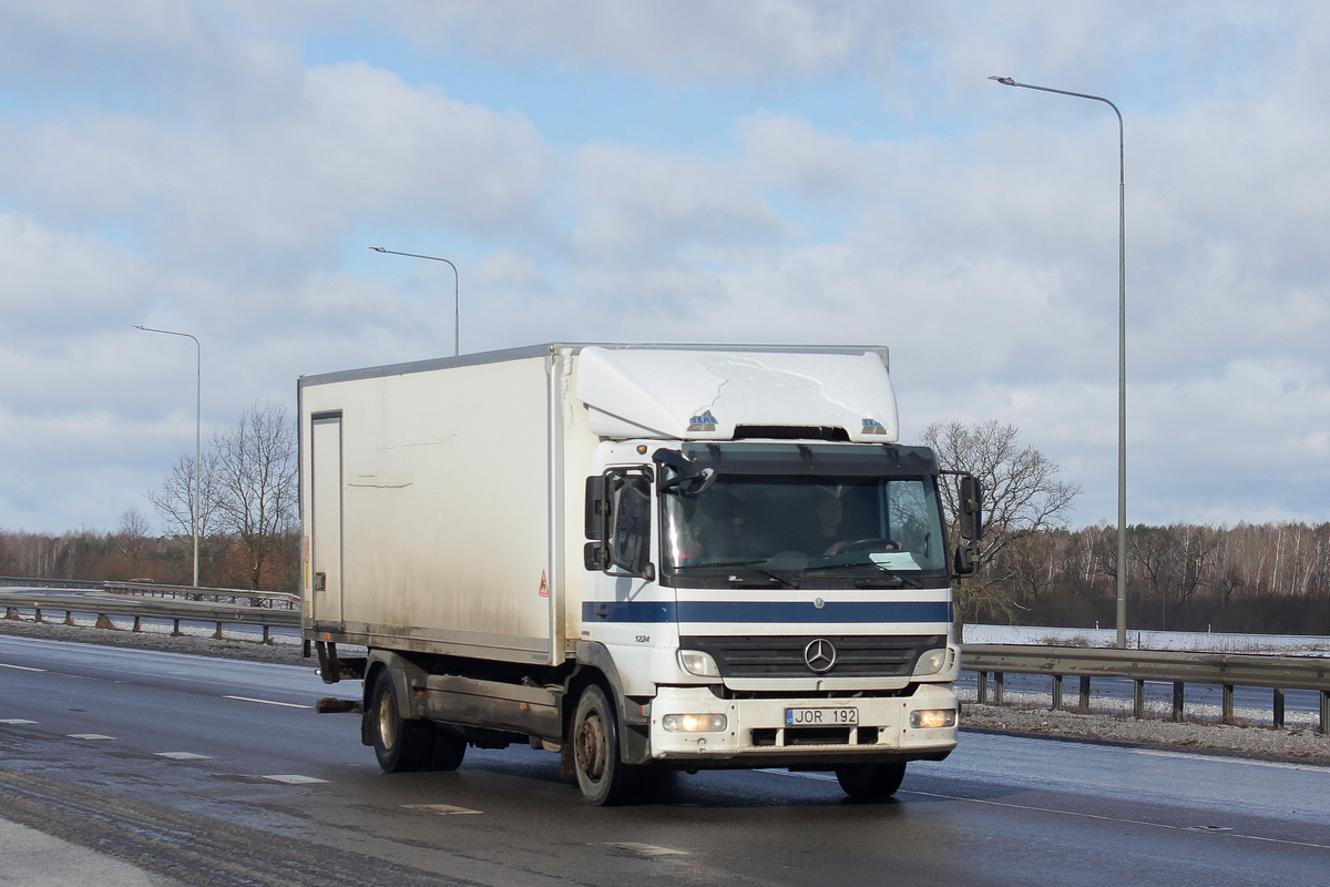 Литва, № JOR 192 — Mercedes-Benz Atego 1224