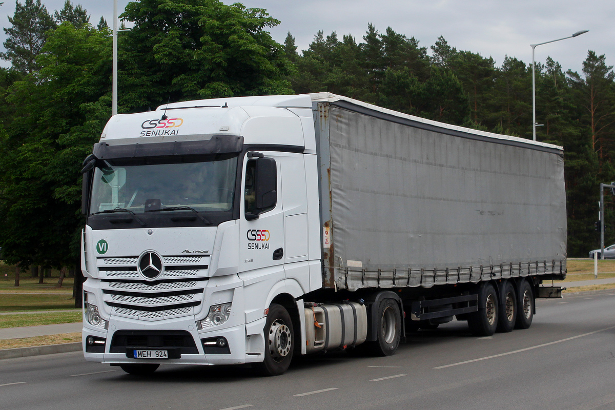 Литва, № MEH 924 — Mercedes-Benz Actros ('2011)