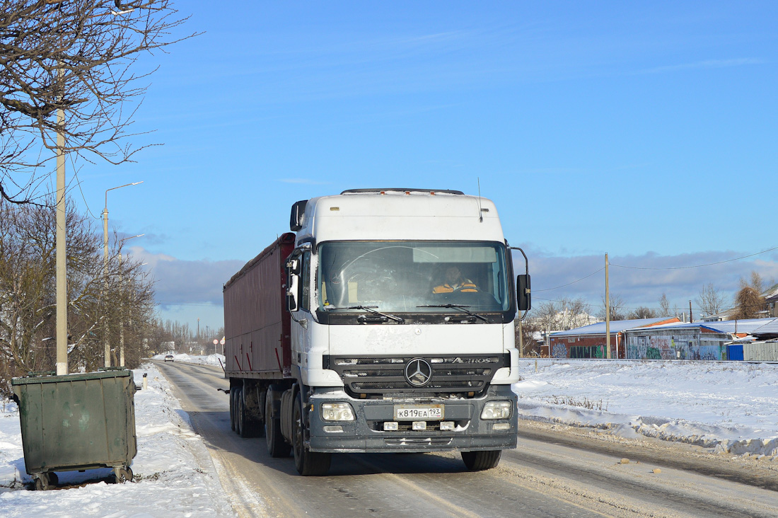 Краснодарский край, № К 819 ЕА 193 — Mercedes-Benz Actros ('2003) 1841