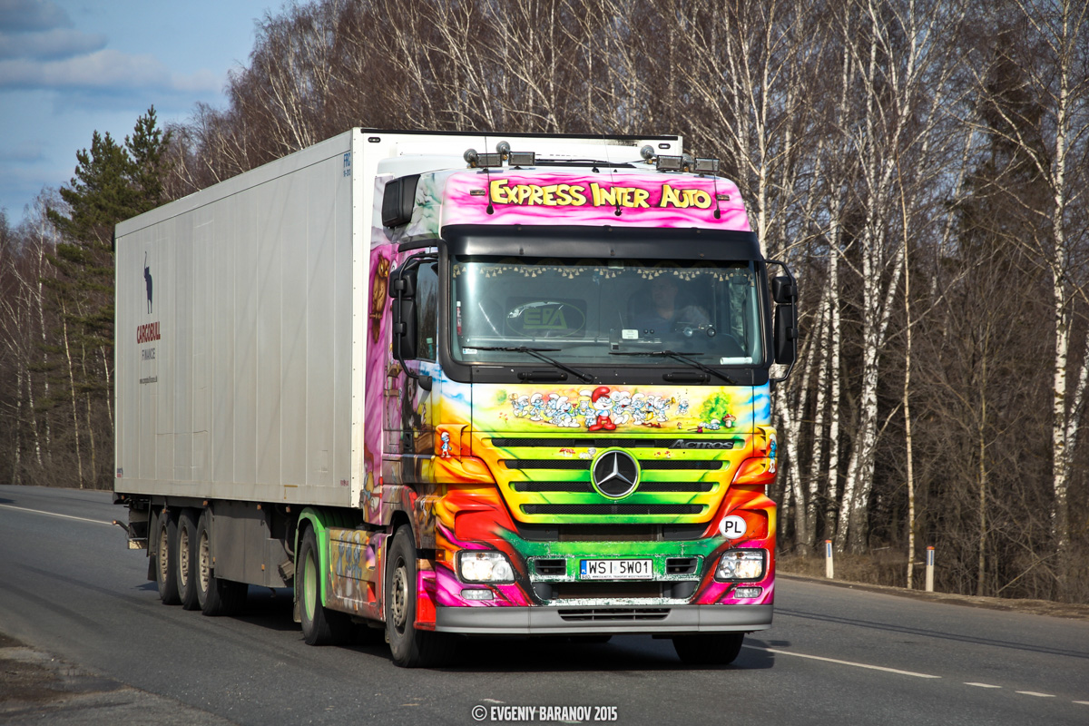 Польша, № WSI 5W01 — Mercedes-Benz Actros ('2003)