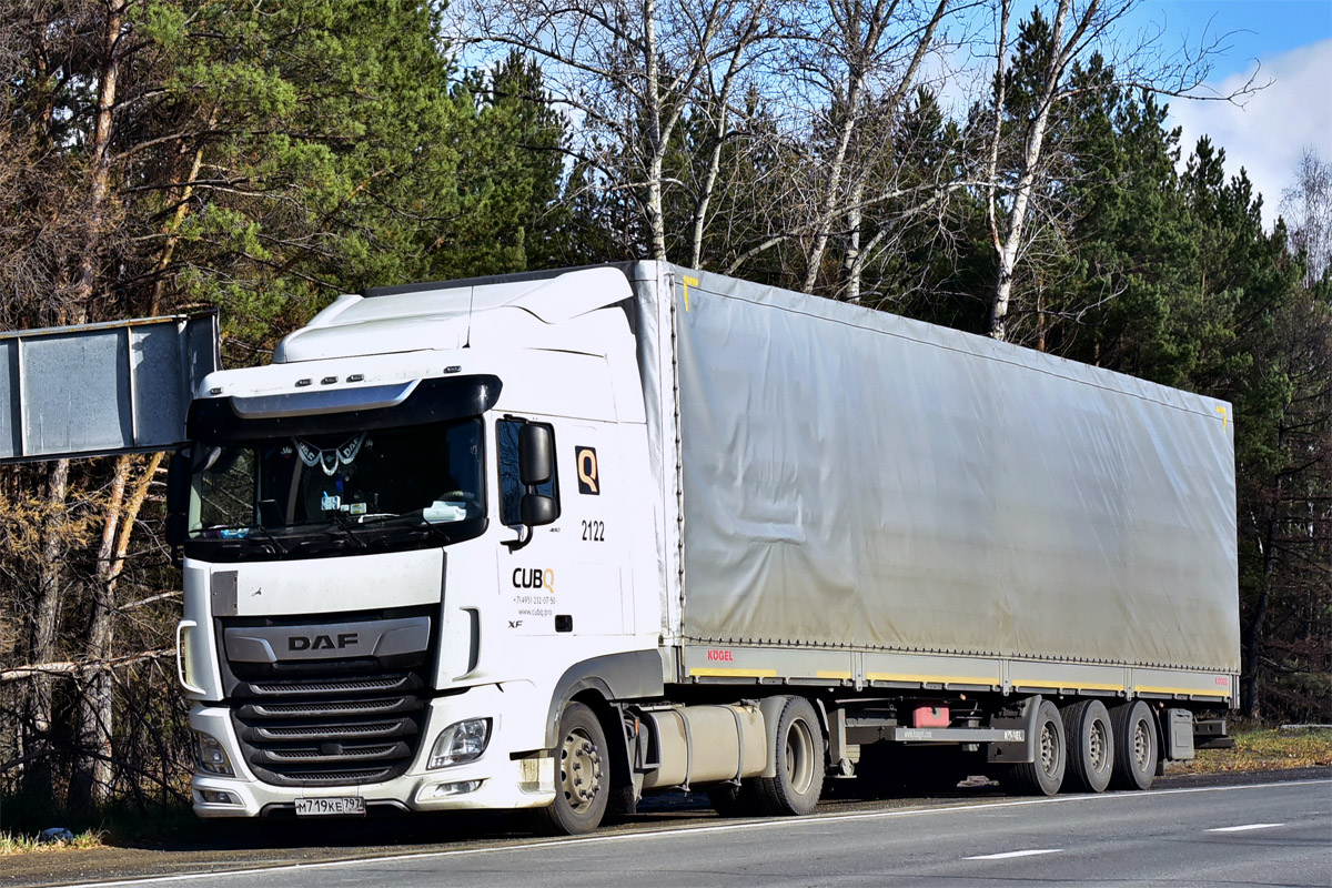 Москва, № 2122 — DAF XF Euro6 FT