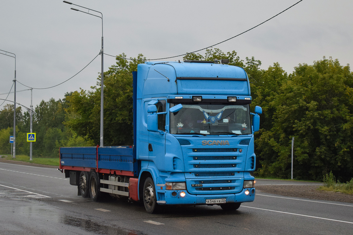 Алтайский край, № А 546 УА 22 — Scania ('2004) R420