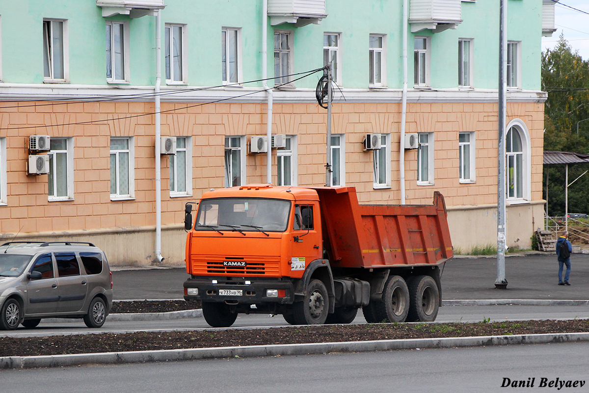 Свердловская область, № Х 733 НВ 96 — КамАЗ-65115-62