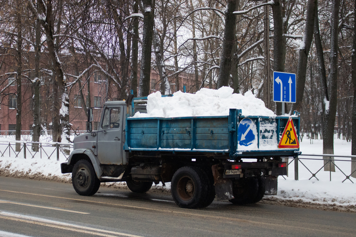 Московская область, № В 614 АМ 750 — ЗИЛ-494560