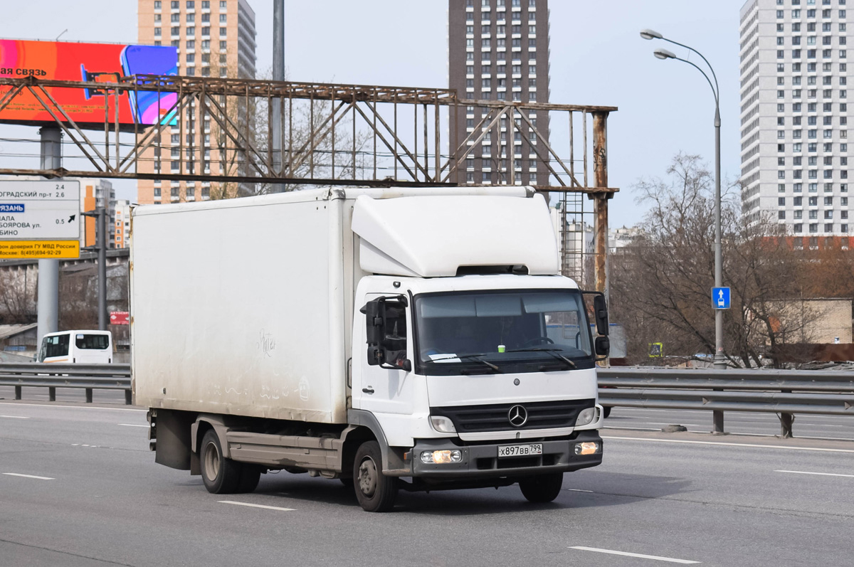 Дагестан, № Х 897 ВВ 799 — Mercedes-Benz Atego 816