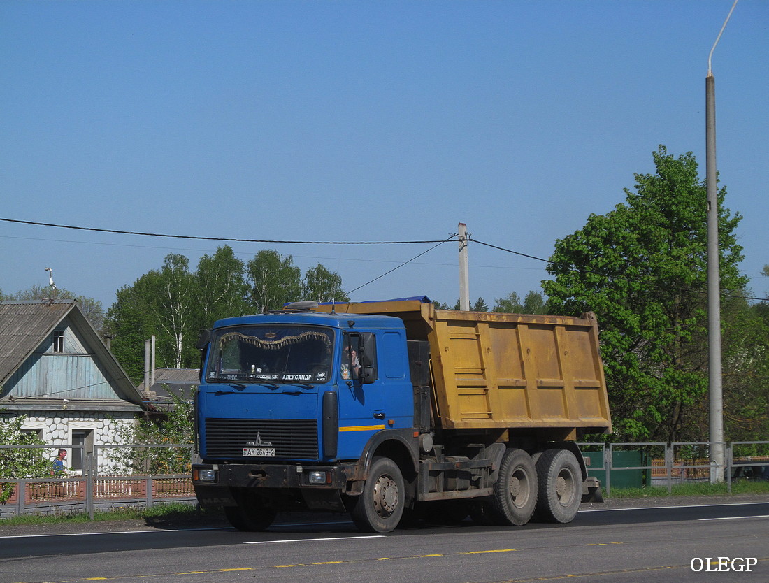 Витебская область, № АК 2643-2 — МАЗ-5516 (общая модель)
