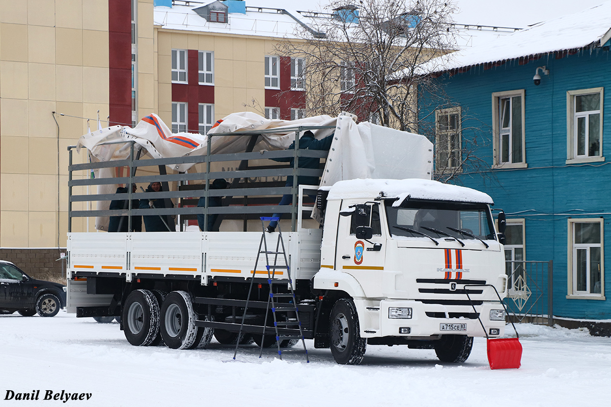 Ненецкий автономный округ, № А 715 СЕ 83 — КамАЗ-65117-A5