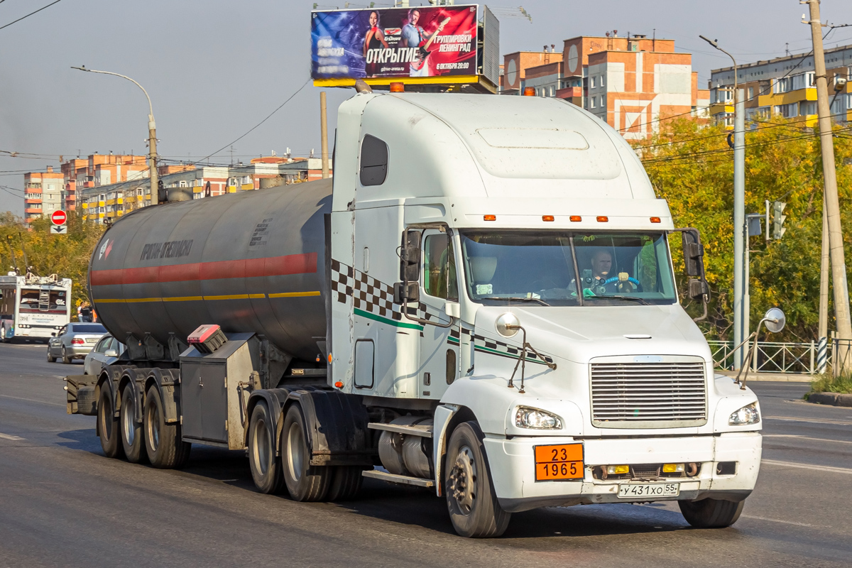 Омская область, № У 431 ХО 55 — Freightliner Century Class