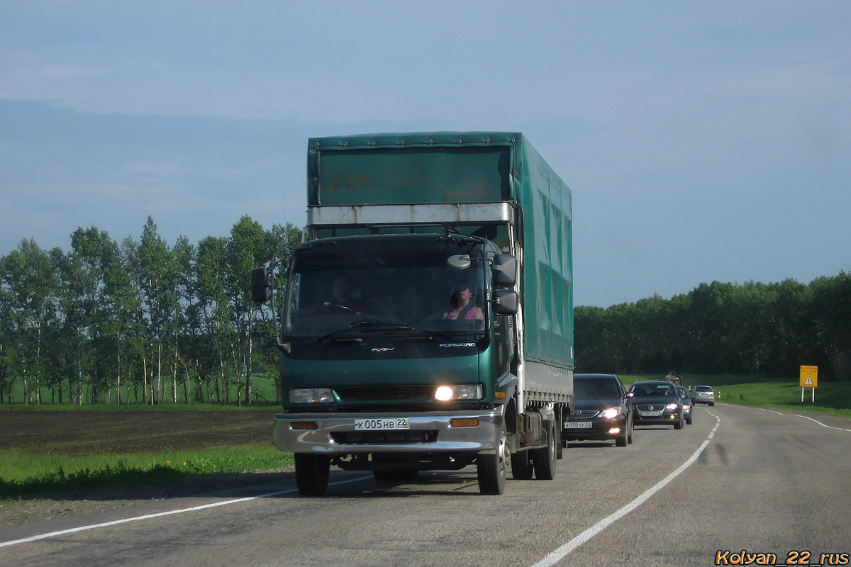 Алтайский край, № К 005 НВ 22 — Mitsubishi Fuso Fighter