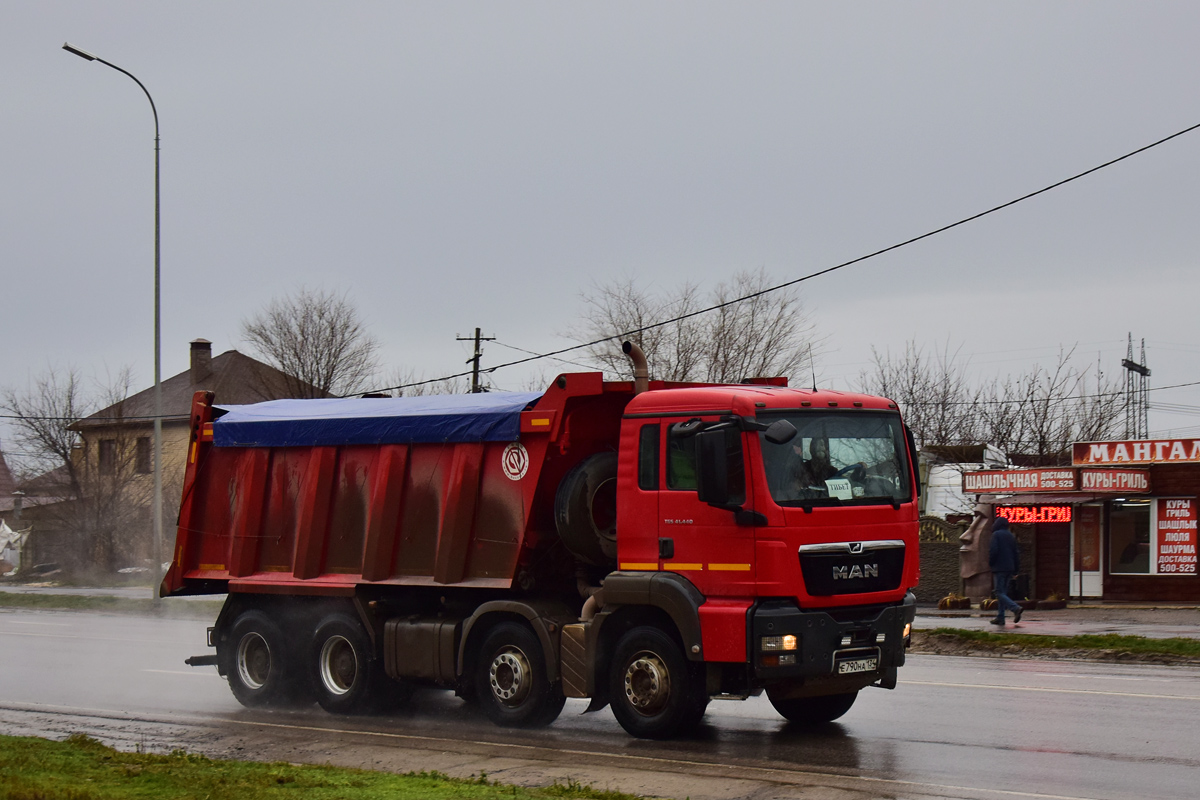 Волгоградская область, № Е 790 НА 134 — MAN TGS ('2007) 41.440