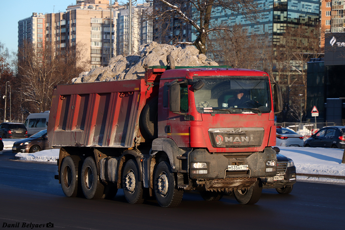 Санкт-Петербург, № М 535 АУ 198 — MAN TGS ('2012) 41.400