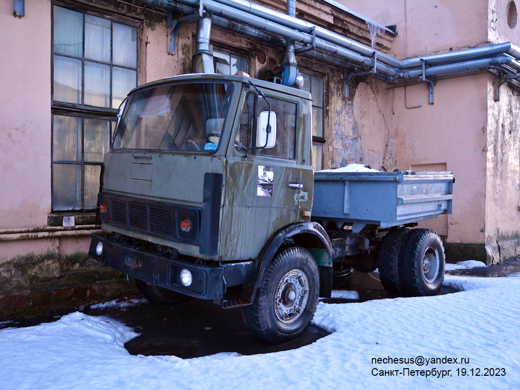 Санкт-Петербург, № (78) Б/Н 0075 — МАЗ (общая модель)