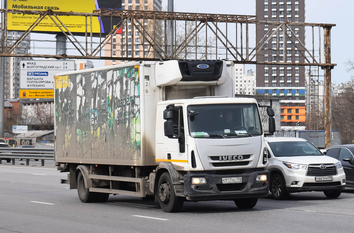 Московская область, № О 917 НС 750 — IVECO EuroCargo ('2008)