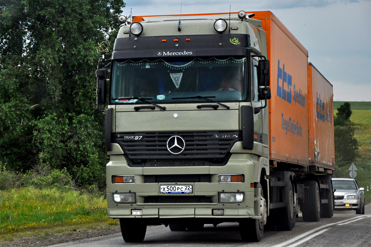 Алтайский край, № Х 500 РС 22 — Mercedes-Benz Actros ('1997) 2540