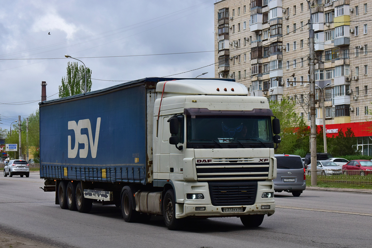 Калмыкия, № Е 373 КХ 08 — DAF XF105 FT