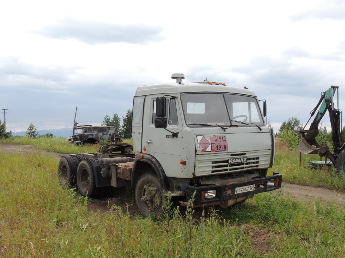 Бурятия, № Р 174 АТ 138 — КамАЗ-5410