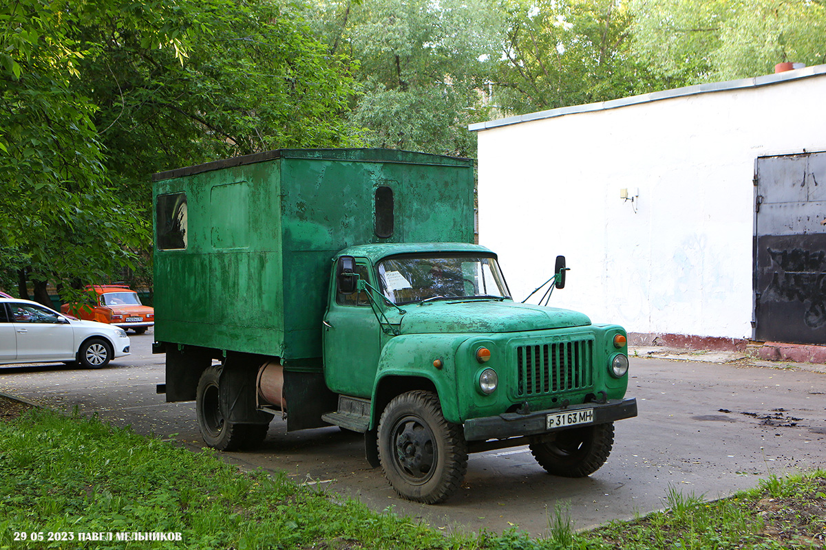 Москва, № Р 3163 МН — ГАЗ-52-07